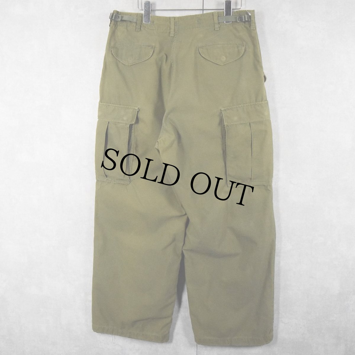 画像2: 70's U.S.ARMY M-65 フィールドパンツ MEDIUM REGULAR (2)