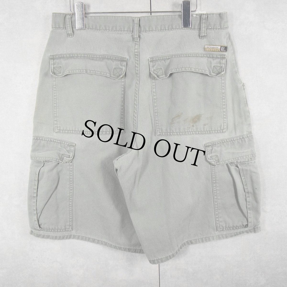 画像2: Levi's L2 コットンカーゴショーツ W34 (2)