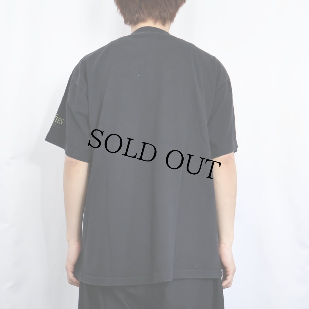 画像3: 90's THE BEATLES ロックバンドTシャツ BLACK XL (3)