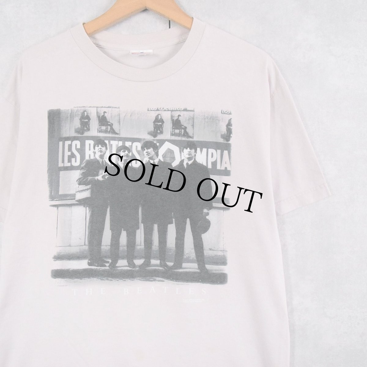 画像1: 【お客様お支払い処理中】2000's THE BEATLES ロックバンドTシャツ (1)