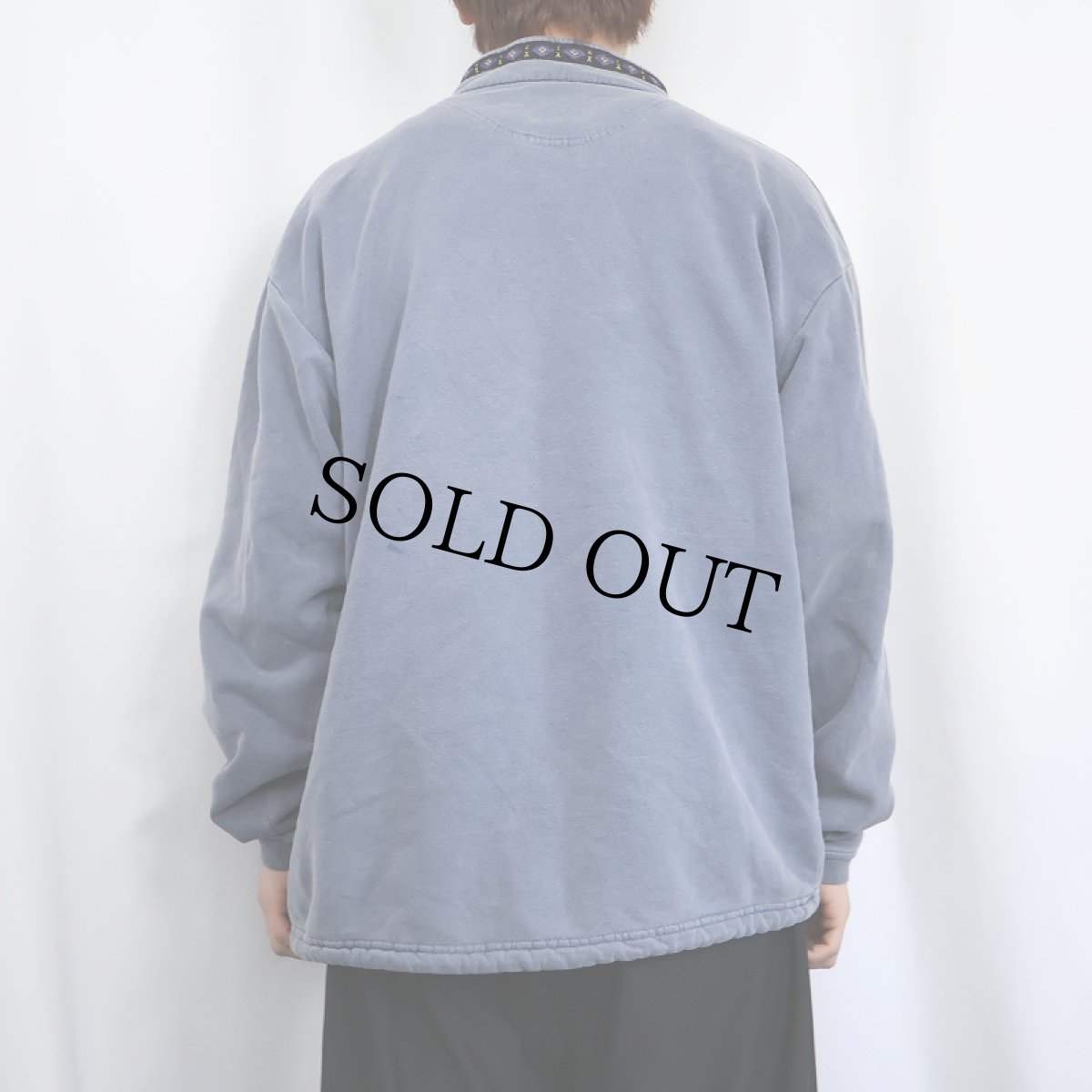 画像3: 90's alf USA製 チロリアンテープ スウェット XL (3)