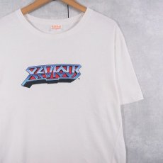 画像1: BANDAI APPAREL "XEVIOUS" シューティングゲームプリントTシャツ L (1)