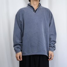 画像2: 90's alf USA製 チロリアンテープ スウェット XL (2)