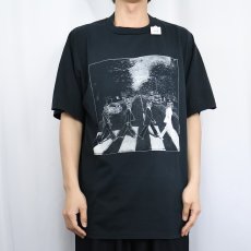 画像2: 90's BNTF WORLD TOUR "ABBEY ROAD" パロディプリントTシャツ XL (2)