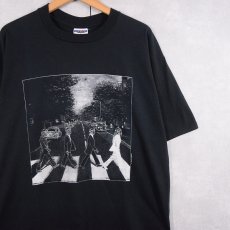 画像1: 90's BNTF WORLD TOUR "ABBEY ROAD" パロディプリントTシャツ XL (1)