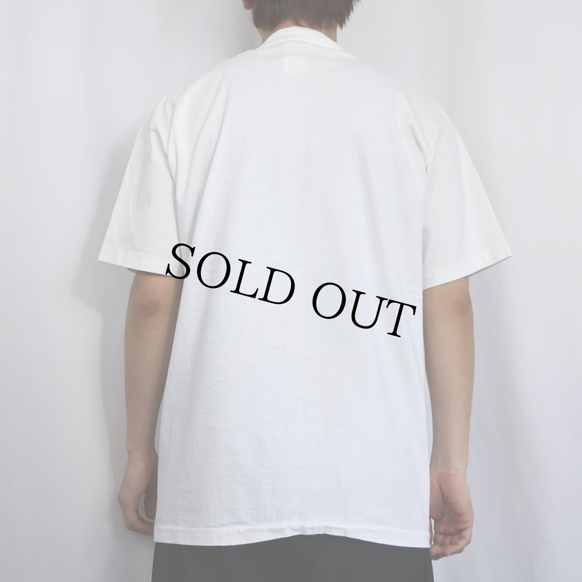 画像3: 90's Rich Tennant "NO INTERNET ADDRESS" シュールイラストプリントTシャツ L (3)