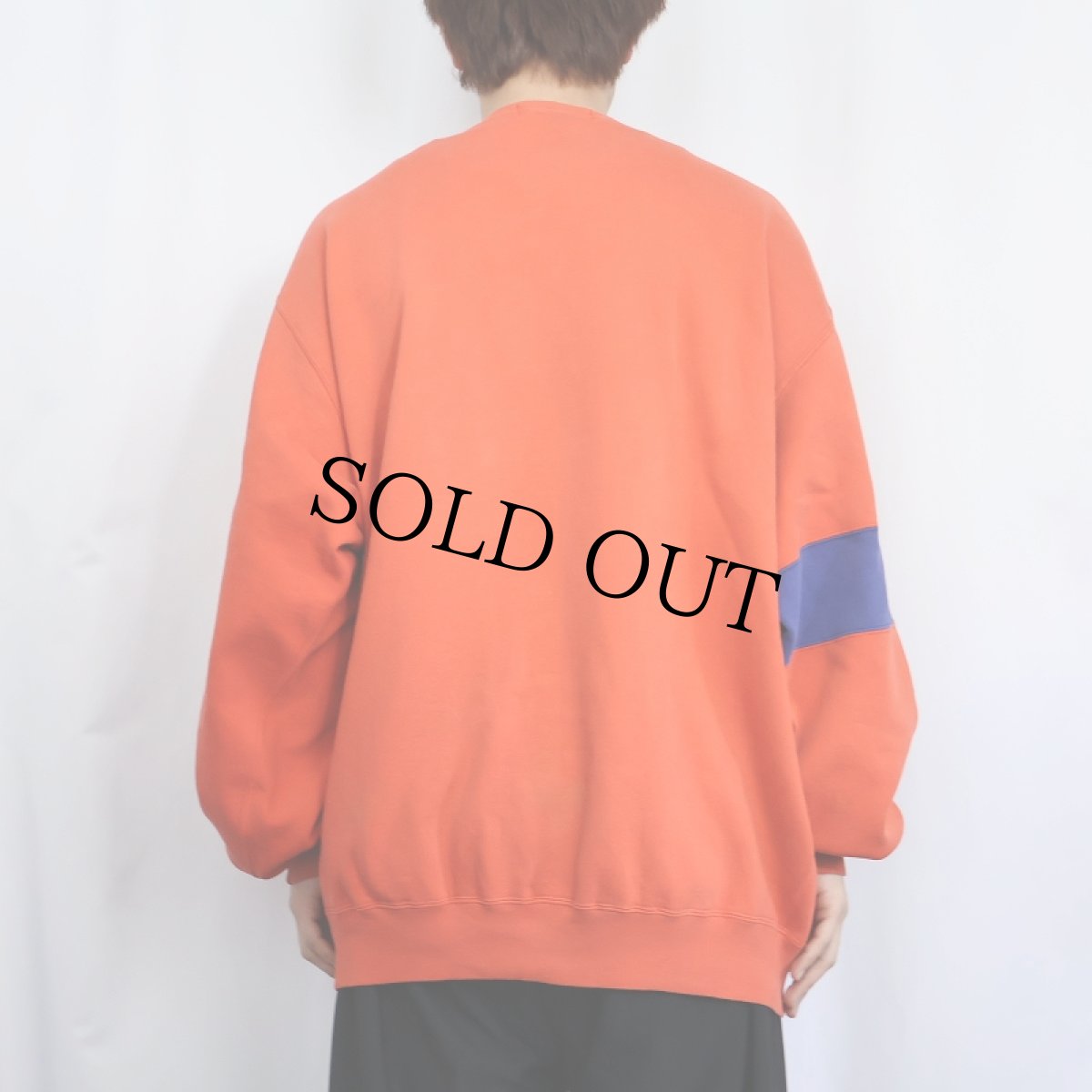 画像3: POLO Ralph Lauren 切り替えデザイン スウェット XL (3)