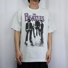 画像2: 90's THE BEATLES USA製 ロックバンドTシャツ XL (2)