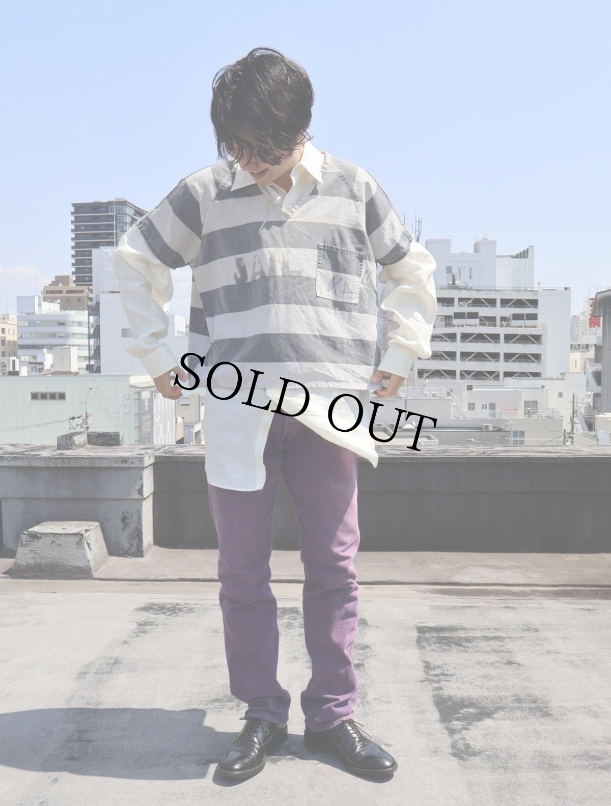 画像5: プリズナーシャツ XL (5)