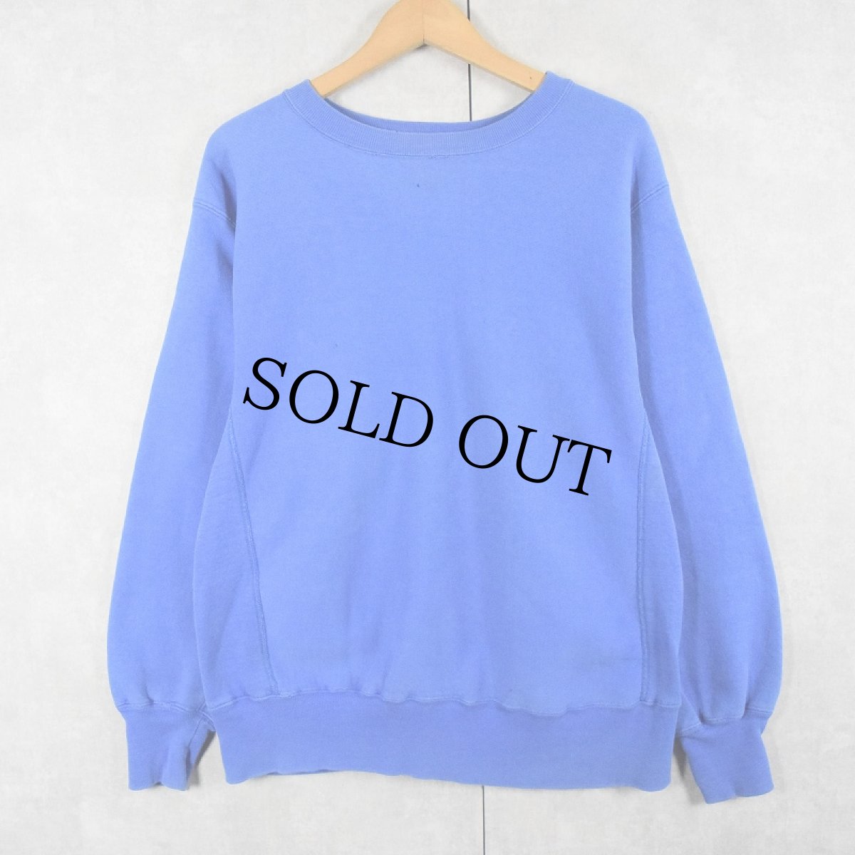 画像1: 80's Champion×LANDS' END REVERSE WEAVE USA製 目無しスウェット M (1)