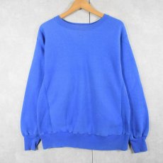 画像1: 80's Champion×LANDS' END REVERSE WEAVE USA製 目無しスウェット M (1)