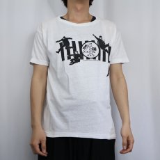 画像2: 90's The Fab Four USA製 "THE BEATLES" トリビュートバンドTシャツ L (2)