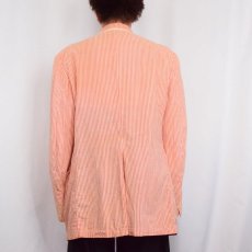 画像3: 70's SEARS The Men's Store ストライプ柄 シアサッカーテーラードジャケット SIZE46 (3)