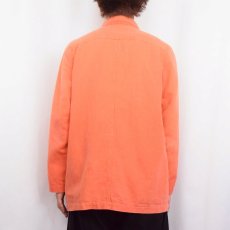 画像3: コットン×リネン サファリジャケット SIZE40 (3)