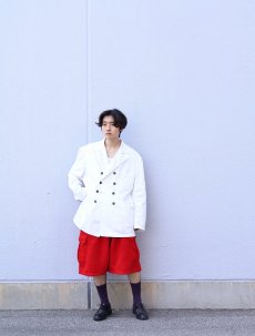 画像1: 90's POLO Ralph Lauren USA製 ダブルブレスト コットンテーラードジャケット XL (1)