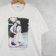 画像1: 90's Dave Tolson USA製 "Kissing Goodbye" フォトプリントTシャツ L (1)