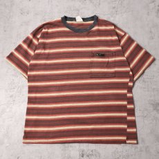 画像1: 〜90's O'NEILL ボーダー柄 ポケットTシャツ  (1)