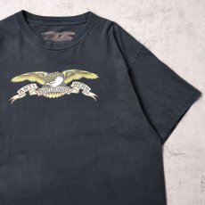 画像1: ANTI HERO SKATEBOARDS イーグルプリントTシャツ BLACK L (1)