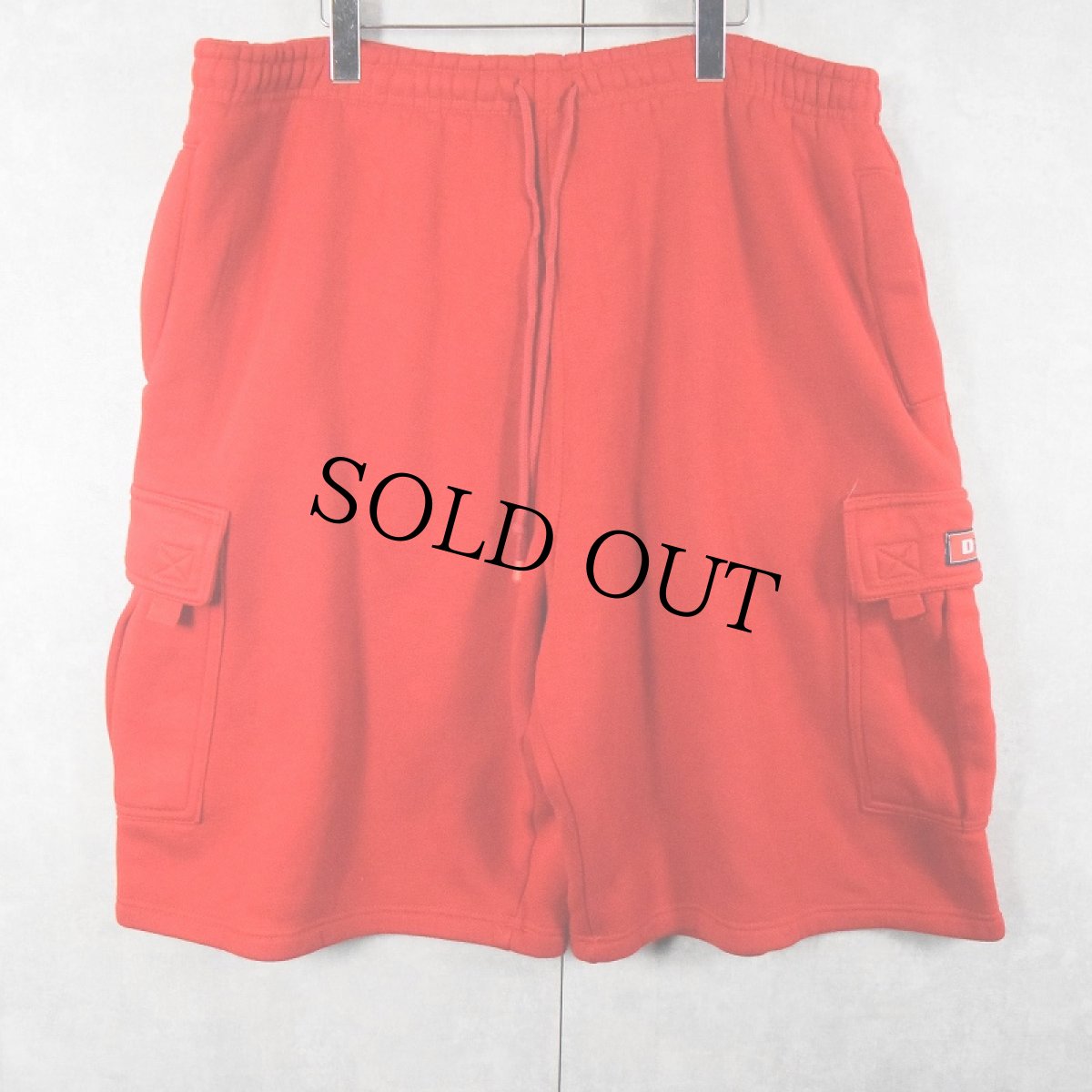 画像4: 90's〜 DREAM U.S.A. スウェットカーゴショーツ 3XL (4)