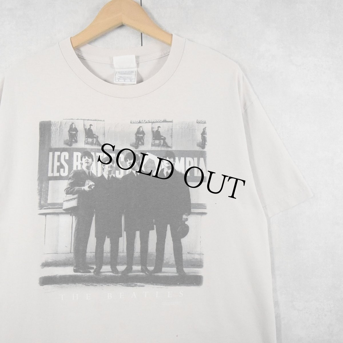画像1: 2001 THE BEATLES USA製 ロックバンドTシャツ L (1)