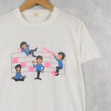 画像1: 80's THE BEATLES USA製 ロックバンドTシャツ M (1)