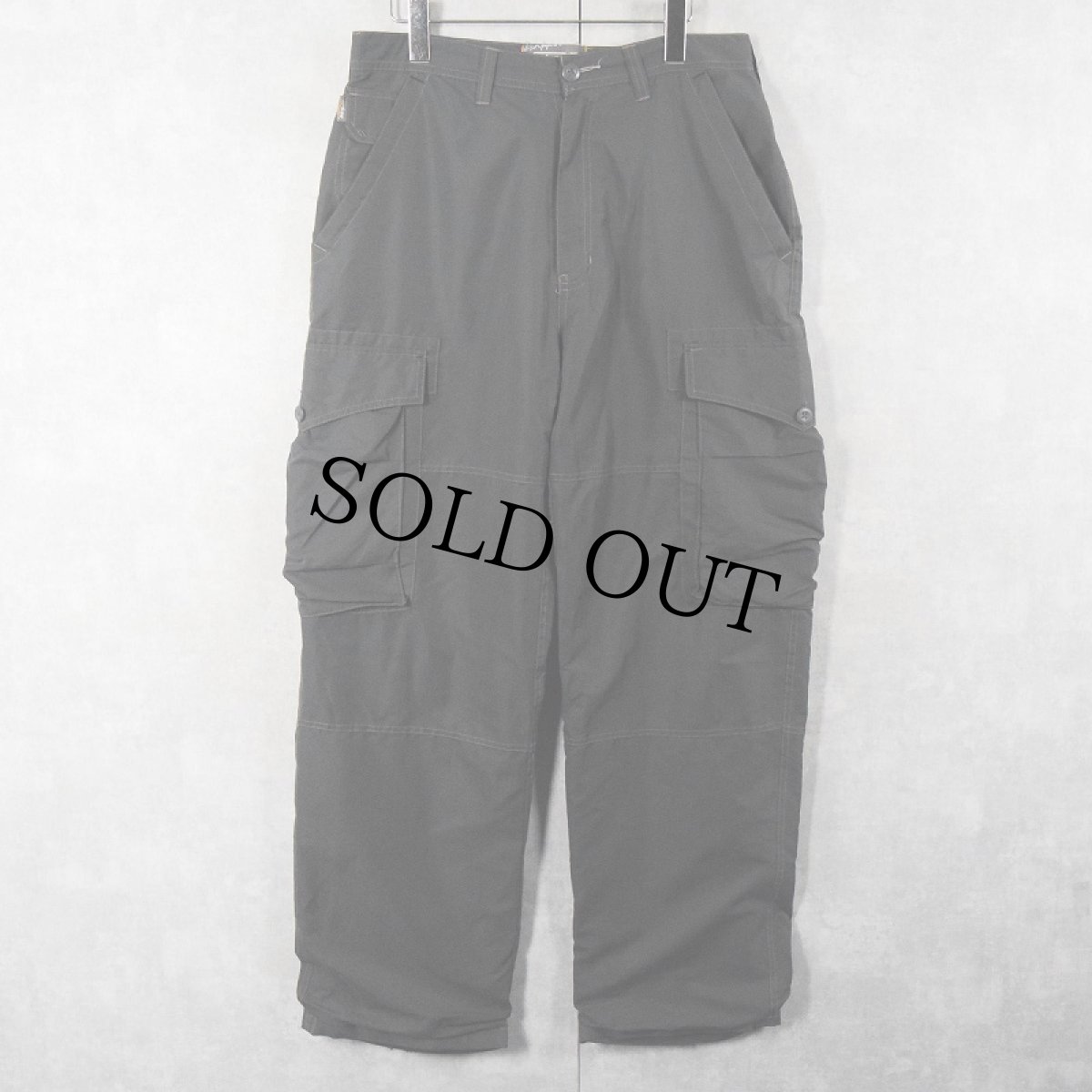 画像3: urban PIPELINE ネルライナー ポリエステル カーゴパンツ W31 (3)