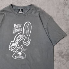画像1: SKULL SKATES CANADA製 "Kevin Harris" プリントTシャツ BLACK XL (1)