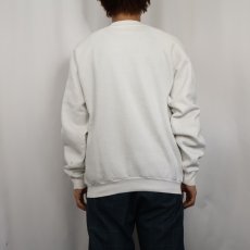 画像3: 90's USA製 アートプリントラグランスウェット XL (3)