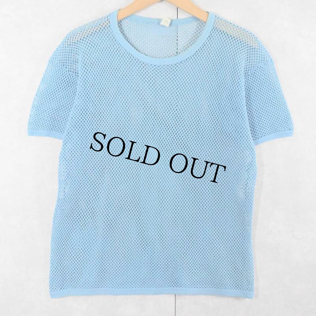 画像1: 80's〜 NEPTUNE メッシュTシャツ L (1)