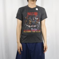 画像2: 80's MOTLEY CRUE "CALIFORNIA PAIN KILLERS” ヘヴィメタルバンドツアーTシャツ (2)