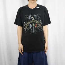 画像2: 2000's METALLICA ヘヴィメタルバンドプリントTシャツ M (2)