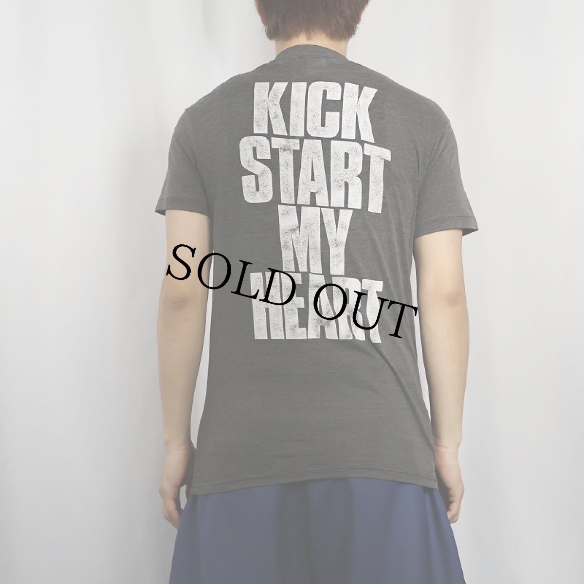 画像3: 80's MOTLEY CRUE "KICK START MY HEART” ヘヴィメタルバンドツアーTシャツ (3)