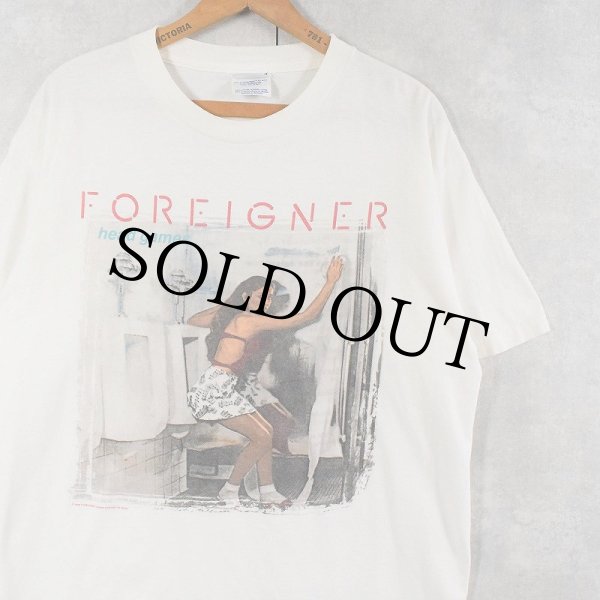 Foreigner フォリナー バンドTシャツ FOREIGNER】ロックTシャツ メンズ バンドTシャツ メンズ