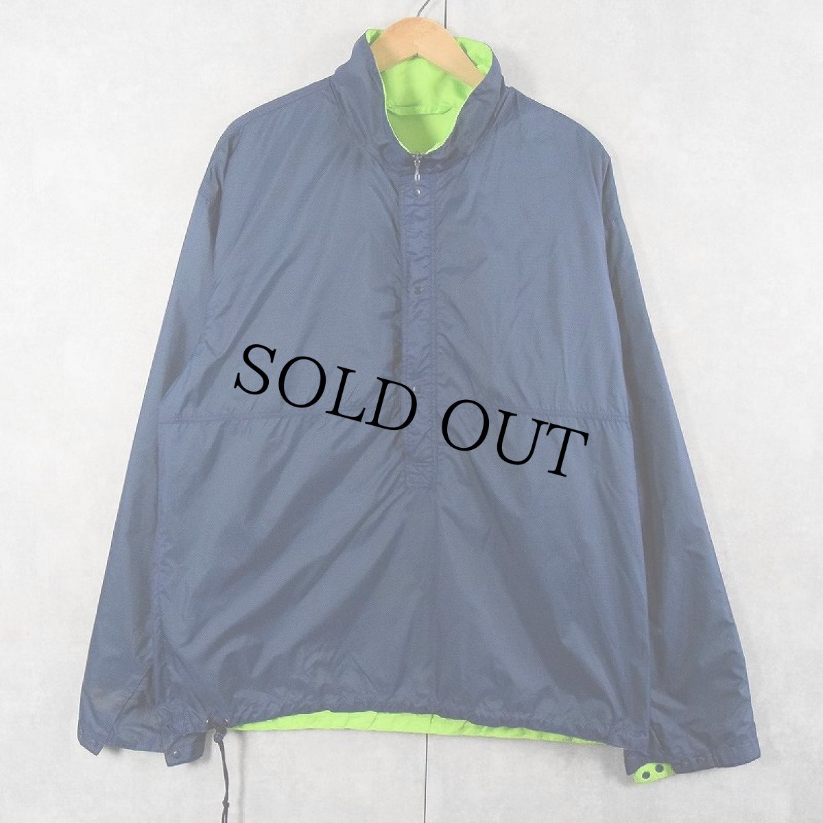 画像2: patagonia パッカブル リバーシブルナイロンジャケット L (2)