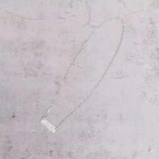 画像2: RORAN "Old Silver×Stainless Chain" ネックレス (2)