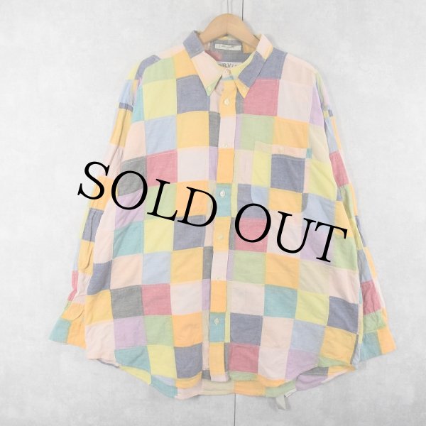 90s 90年代 2000年代 2000s オービス マルチカラー 切り替え 長袖