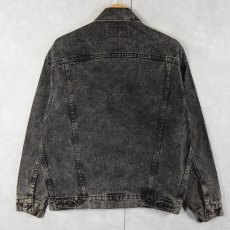 画像2: 90's Levi's 70507 USA製 ブラックデニムジャケット (2)
