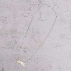 画像2: RORAN "Old Silver×Stainless Chain" ネックレス (2)