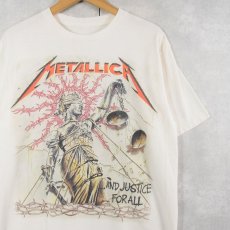 画像1: METALLICA "...AND JUSTICE FORALL" ヘヴィメタルバンドアルバムTシャツ (1)