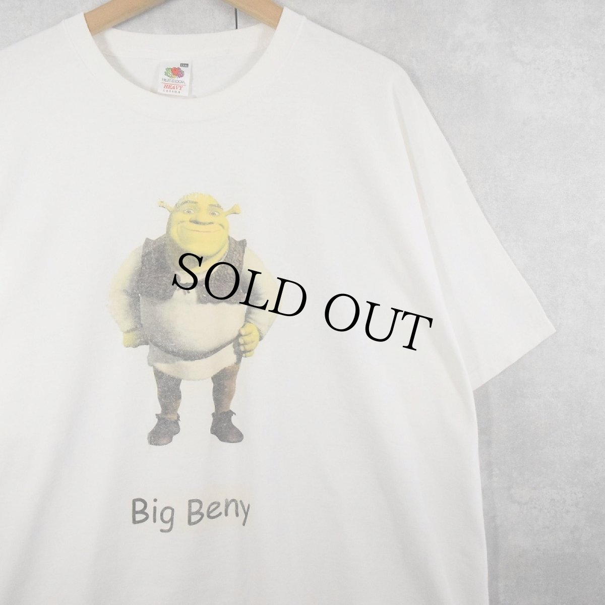 画像1: Shrek "Big Beny" キャラクタープリントTシャツ XXXL (1)