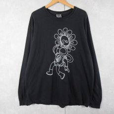 画像1: ASTRO HIPPIE プリントロンT BLACK XL (1)