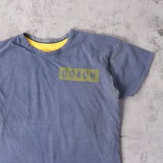 画像1: 60's Champion C中ランタグ "COACH" ダブルフェイス リバーシブルTシャツ (1)
