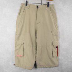 画像1: SNAKE EYES クロップドカーゴパンツ W32 (1)