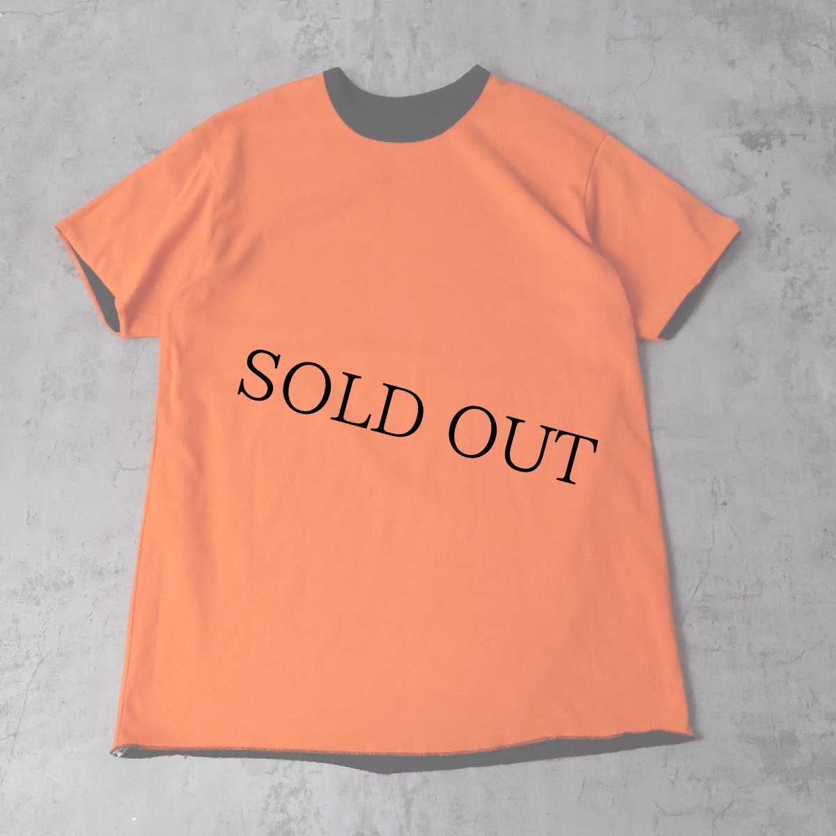 画像2: 80's Champion トリコタグ USA製 ダブルフェイス 無地 リバーシブルTシャツ XXL (2)