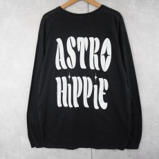 画像2: ASTRO HIPPIE プリントロンT BLACK XL (2)
