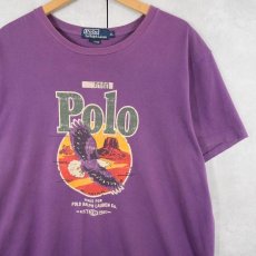 画像1: POLO Ralph Lauren プリントTシャツ XL (1)