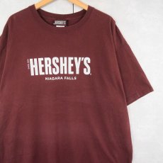 画像1: HERSHEY'S お菓子企業 ロゴプリントTシャツ 2X (1)