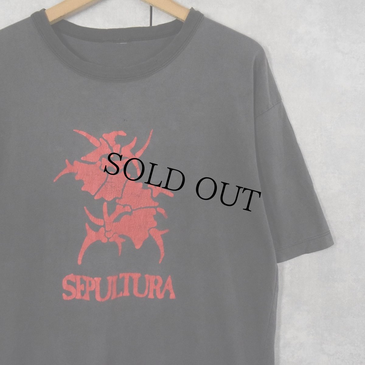 画像1: SEPULTURA ヘヴィメタルバンドTシャツ BLACK (1)