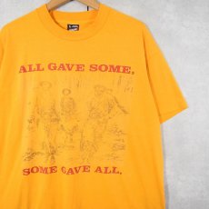 画像1: 90's USA製 "ALL GAVE SOME, SOME GAVE ALL." プリントTシャツ XL (1)