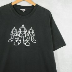 画像1: 90's Giant Killer Robots プリントTシャツ BLACK XL (1)